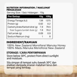 Organic Fields Manuka Honey MGO 400+ - Image 5