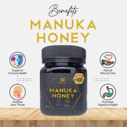 Organic Fields Manuka Honey MGO 400+ - Image 4